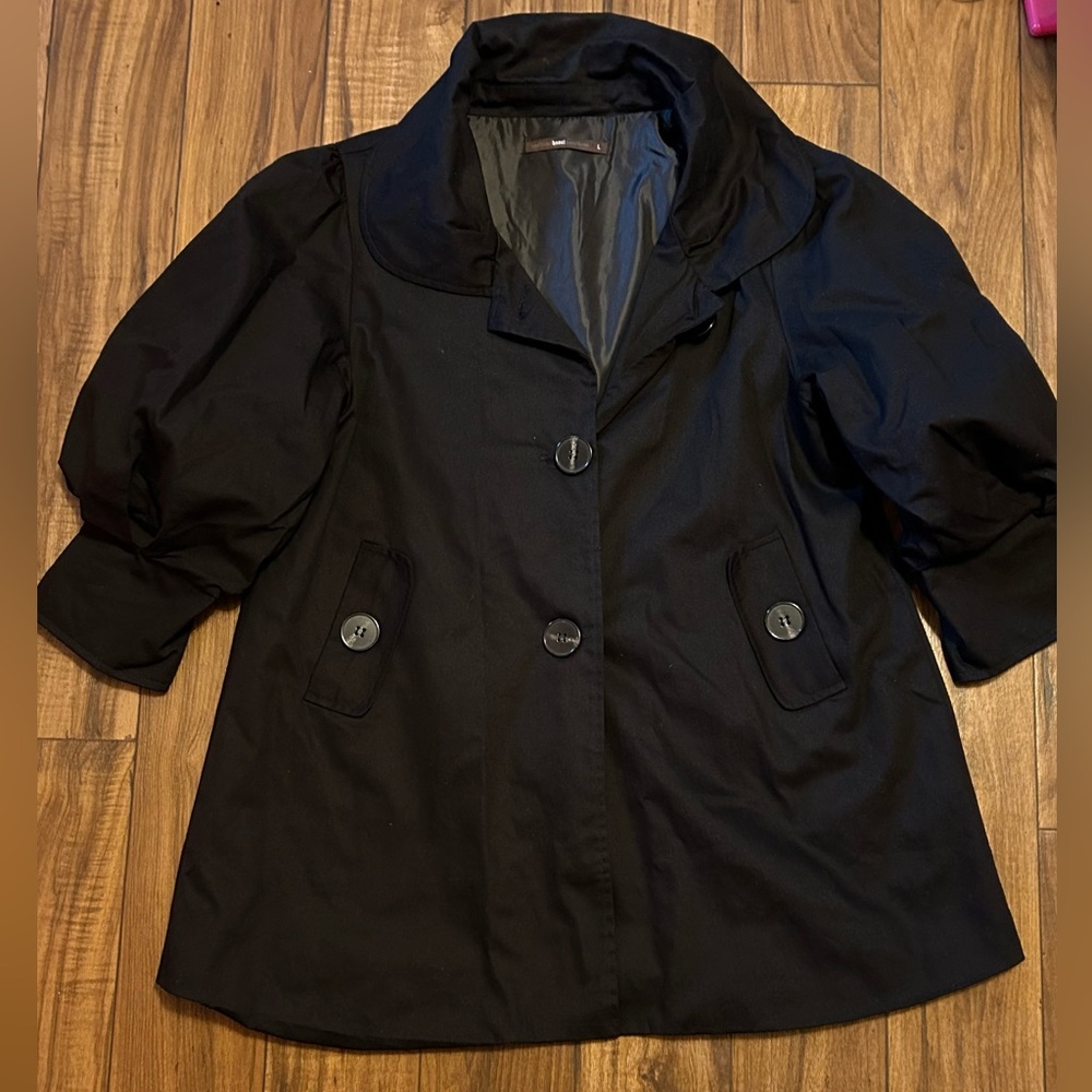Balloon Mid-Sleeve Lightweight Jacket